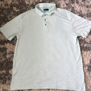 Men's Light Green Polo Shirt PGA xl